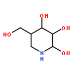 2,3,4-Piperidinetriol, 5-(hydroxymethyl)-, (2S,3S,4R,5R)-