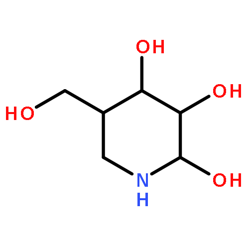 2,3,4-Piperidinetriol, 5-(hydroxymethyl)-, (2S,3S,4R,5R)-