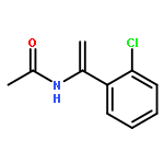 Acetamide, N-[1-(2-chlorophenyl)ethenyl]-