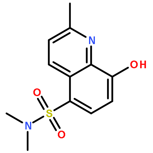 8-HYDROXY-N,N,2-TRIMETHYLQUINOLINE-5-SULFONAMIDE 