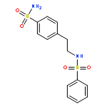 Benzenesulfonamide, N-[2-[4-(aminosulfonyl)phenyl]ethyl]-