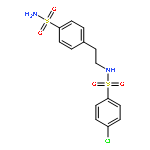 4-chloro-N-[2-(4-sulfamoylphenyl)ethyl]benzenesulfonamide