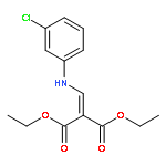 Diethyl 2-(((3-chlorophenyl)amino)methylene)malonate