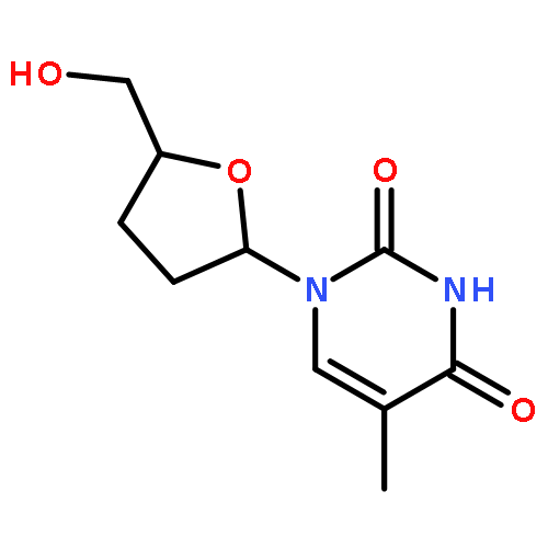 1-((2R,5S)-5-(Hydroxymethyl)tetrahydrofuran-2-yl)-5-methylpyrimidine-2,4(1H,3H)-dione