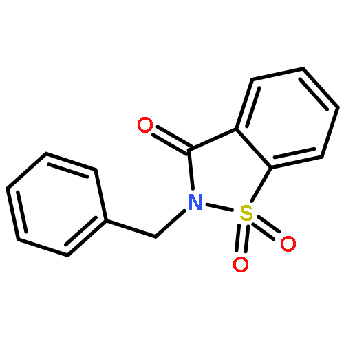 2-benzyl-1,2-benzothiazol-3(2H)-one 1,1-dioxide