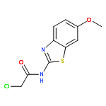 2-Chloro-N-(6-methoxybenzo[d]thiazol-2-yl)acetamide