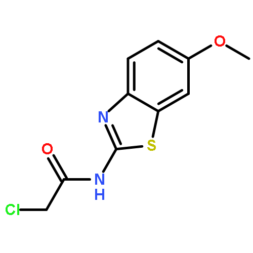 2-Chloro-N-(6-methoxybenzo[d]thiazol-2-yl)acetamide