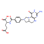 L-Glutamic acid,N-[4-(3-amino-1,2,5,6,6a,7-hexahydro-1-oxoimidazo[1,5-f]pteridin-8(9H)-yl)benzoyl]-