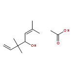 1,5-Heptadien-4-ol, 3,3,6-trimethyl-, acetate, (S)-