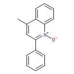 Quinoline, 4-methyl-2-phenyl-, 1-oxide