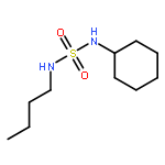 Sulfamide, N-butyl-N'-cyclohexyl-