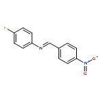 N-(4-FLUOROPHENYL)-1-(4-NITROPHENYL)METHANIMINE 