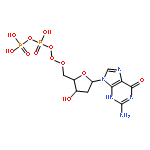 Guanosine5'-(trihydrogen diphosphate), 2'-deoxy-