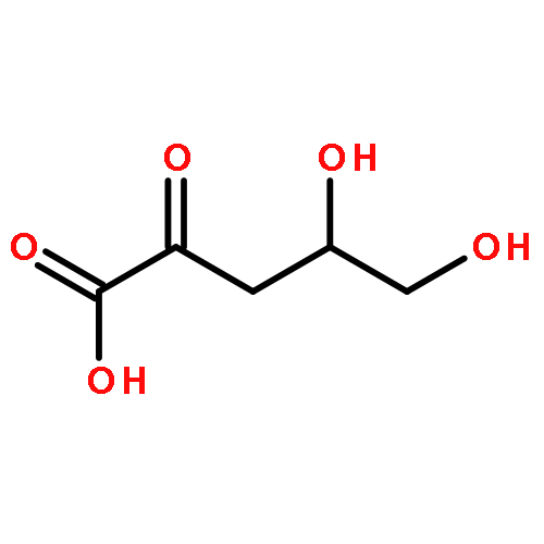 (4R)-4,5-DIHYDROXY-2-OXOPENTANOIC ACID 