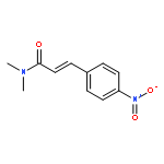 2-Propenamide, N,N-dimethyl-3-(4-nitrophenyl)-, (E)-