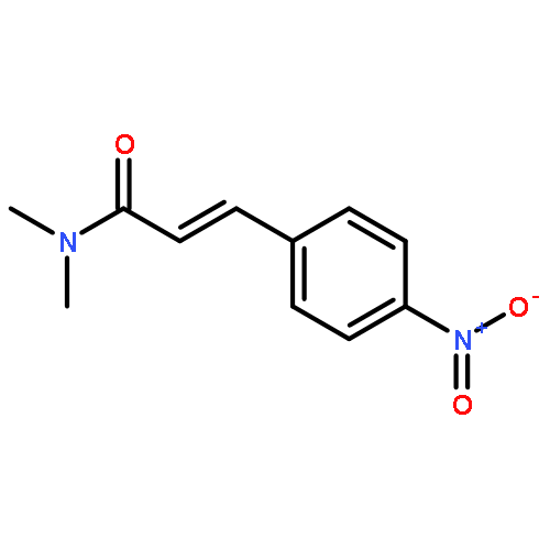 2-Propenamide, N,N-dimethyl-3-(4-nitrophenyl)-, (E)-