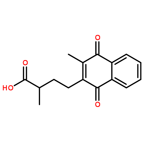 2-METHYL-4-(3-METHYL-1,4-DIOXONAPHTHALEN-2-YL)BUTANOIC ACID 