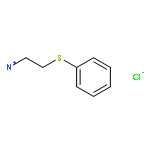 2-(phenylsulfanyl)ethanaminium chloride