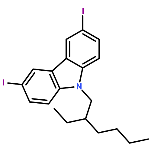 9H-Carbazole, 9-(2-ethylhexyl)-3,6-diiodo-