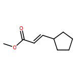 2-Propenoic acid, 3-cyclopentyl-, methyl ester, (2Z)-