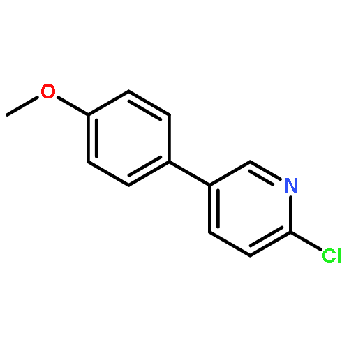 Pyridine, 2-chloro-5-(4-methoxyphenyl)-