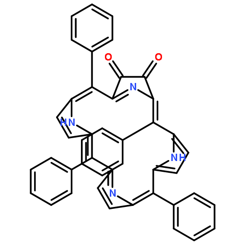 21H,23H-Porphine-7,8-dione, 5,10,15,20-tetraphenyl-