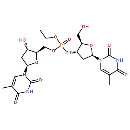 Thymidine,P-ethylthymidylyl-(3'®5')- (9CI)