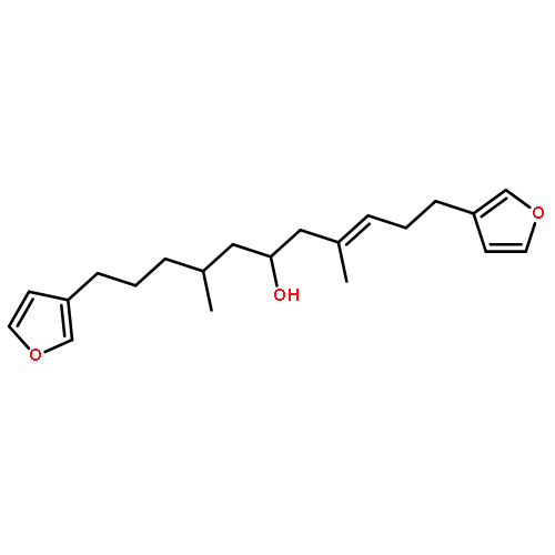 (3E,6R,8S)-1,11-difuran-3-yl-4,8-dimethylundec-3-en-6-ol