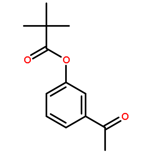 Propanoic acid, 2,2-dimethyl-, 3-acetylphenyl ester