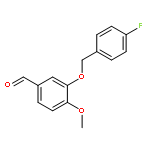 3-((4-Fluorobenzyl)oxy)-4-methoxybenzaldehyde