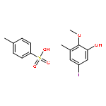 Phenol, 5-iodo-2-methoxy-3-methyl-, 4-methylbenzenesulfonate