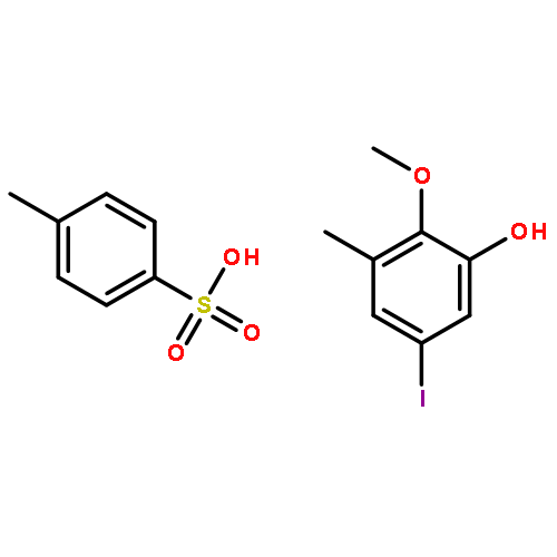 Phenol, 5-iodo-2-methoxy-3-methyl-, 4-methylbenzenesulfonate