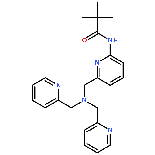 Propanamide,N-[6-[[bis(2-pyridinylmethyl)amino]methyl]-2-pyridinyl]-2,2-dimethyl-