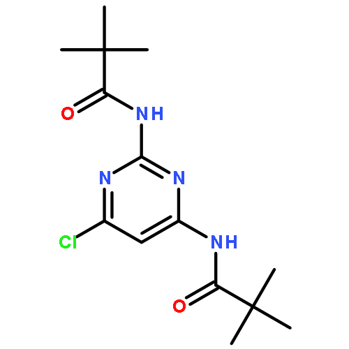 Propanamide, N,N'-(6-chloro-2,4-pyrimidinediyl)bis[2,2-dimethyl-