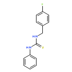 1-(4-fluorobenzyl)-3-phenylthiourea