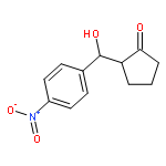Cyclopentanone, 2-[(R)-hydroxy(4-nitrophenyl)methyl]-, (2S)-