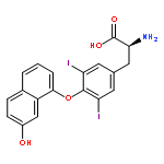 L-Tyrosine, O-(7-hydroxy-1-naphthalenyl)-3,5-diiodo-