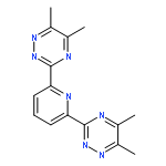 1,2,4-Triazine, 3,3'-(2,6-pyridinediyl)bis[5,6-dimethyl-