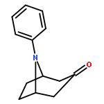 8-phenyl-8-azabicyclo[3.2.1]octan-3-one