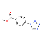 Benzoic acid, 4-(1H-tetrazol-1-yl)-, methyl ester