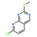 Pyrido[2,3-d]pyrimidine, 7-chloro-2-(methylthio)-