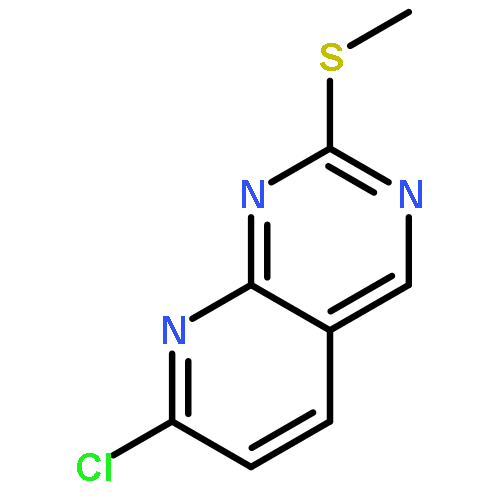 Pyrido[2,3-d]pyrimidine, 7-chloro-2-(methylthio)-