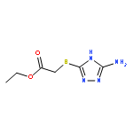 ETHYL 2-[(5-AMINO-1H-1,2,4-TRIAZOL-3-YL)SULFANYL]ACETATE 