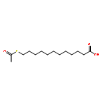 Dodecanoic acid, 12-(acetylthio)-