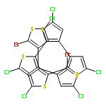 3,3':2',2'':3'',3''':2''',2'''':3'''',3'''''-Sexithiophene,2,2'''''-dibromo-5,5',5'',5''',5'''',5'''''-hexachloro-