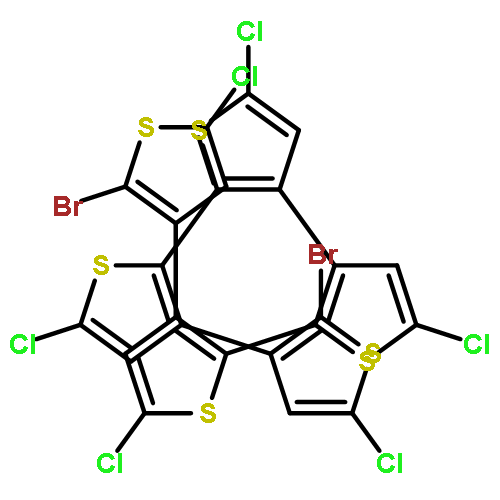 3,3':2',2'':3'',3''':2''',2'''':3'''',3'''''-Sexithiophene,2,2'''''-dibromo-5,5',5'',5''',5'''',5'''''-hexachloro-