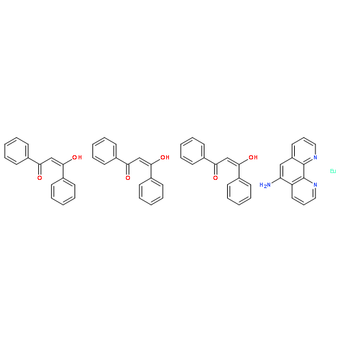 Europium,tris(1,3-diphenyl-1,3-propanedionato-kO1,kO3)(1,10-phenanthrolin-5-amine-kN1,kN10)-