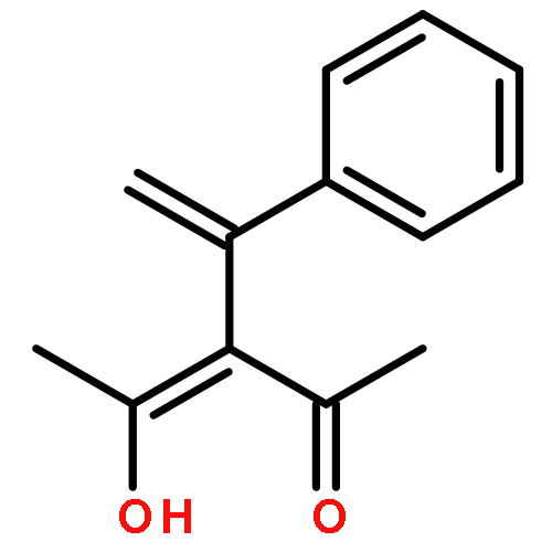 3-Penten-2-one, 4-hydroxy-3-(1-phenylethenyl)-