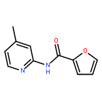 N-(4-METHYLPYRIDIN-2-YL)FURAN-2-CARBOXAMIDE 