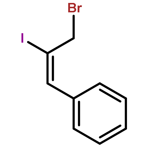 Benzene, [(1Z)-3-bromo-2-iodo-1-propenyl]-